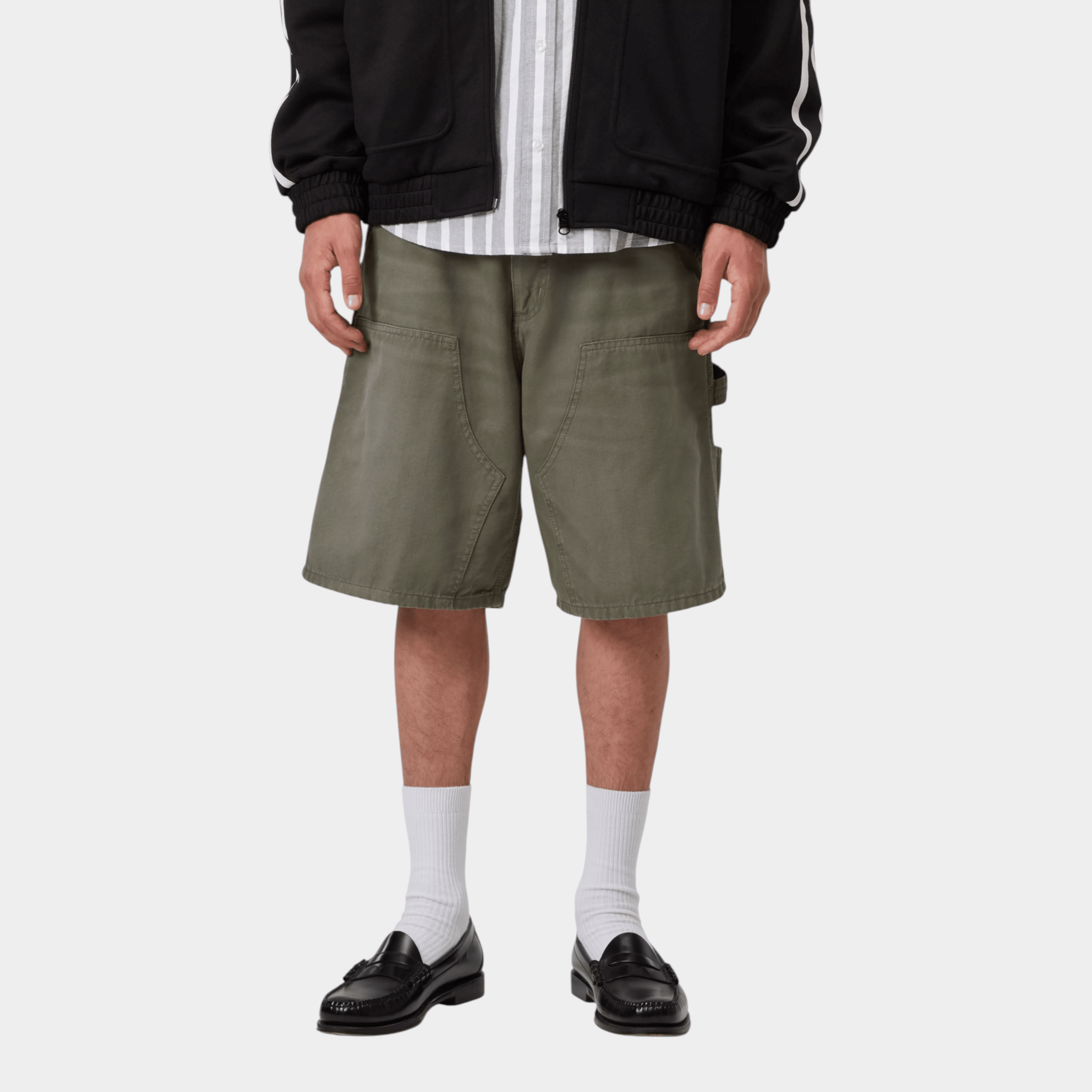CARHARTT WIP - Carhartt Wip Shorts Double knee - Verde chiaro/2 - Hubert Humangoods