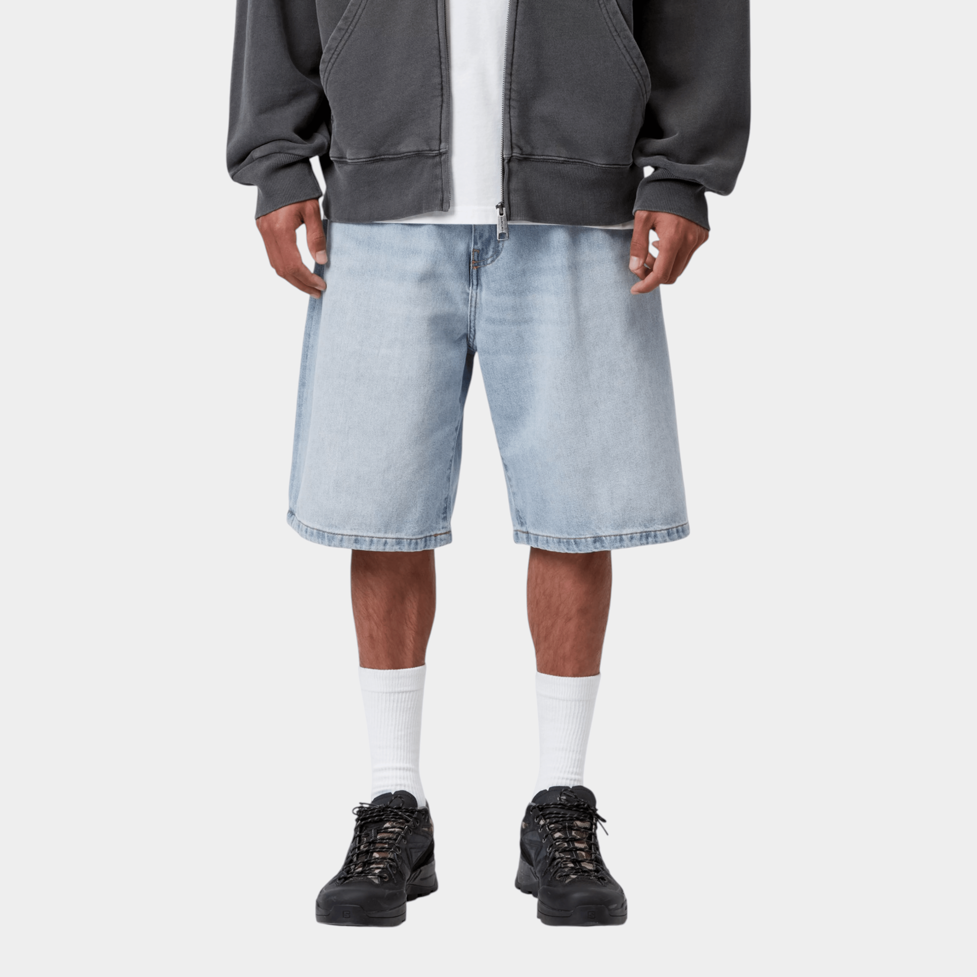 CARHARTT WIP - Carhartt Wip Shorts in Denim Landon - Denim chiaro/2 - Hubert Humangoods