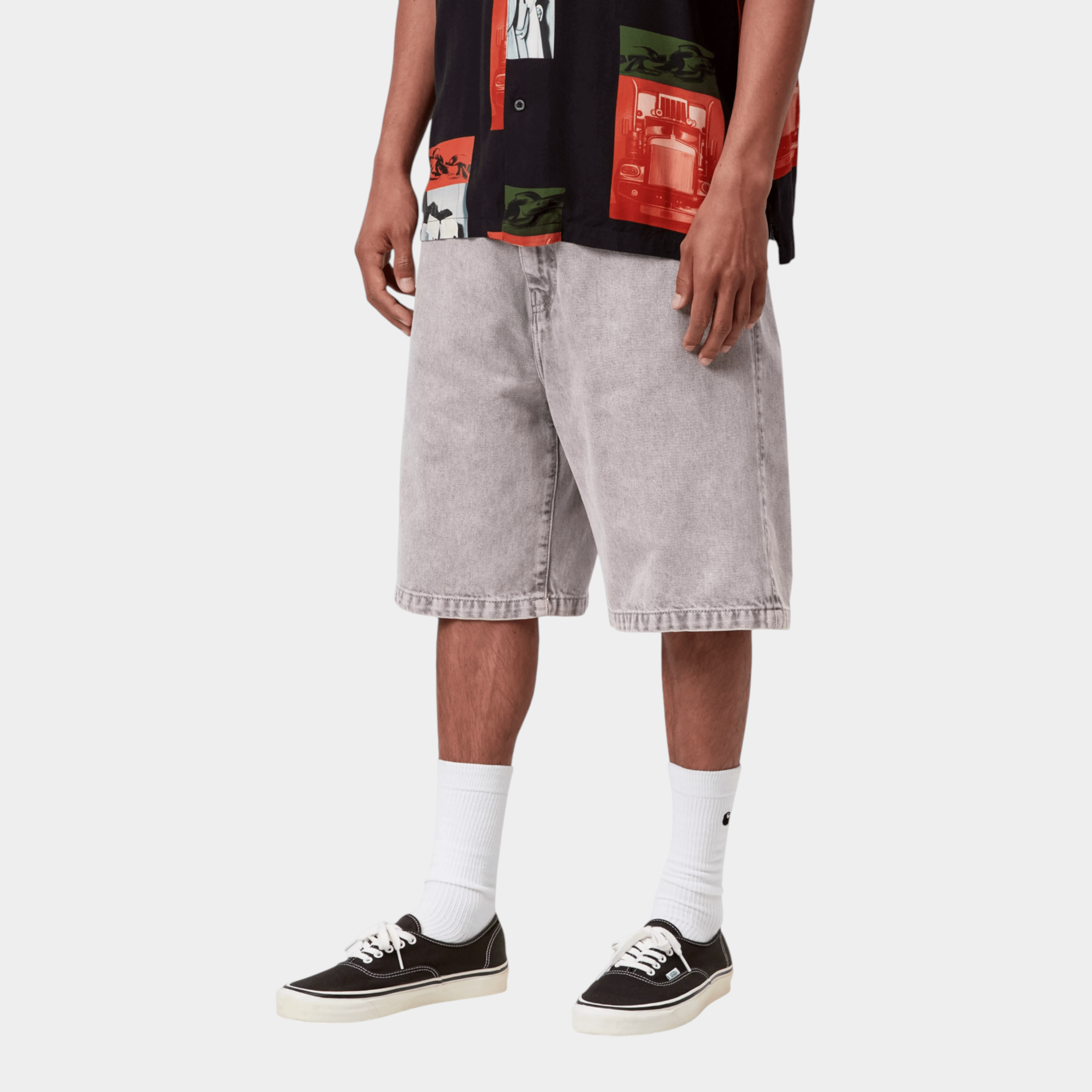 CARHARTT WIP - Carhartt Wip Shorts in Denim Landon - Denim marrone/2 - Hubert Humangoods