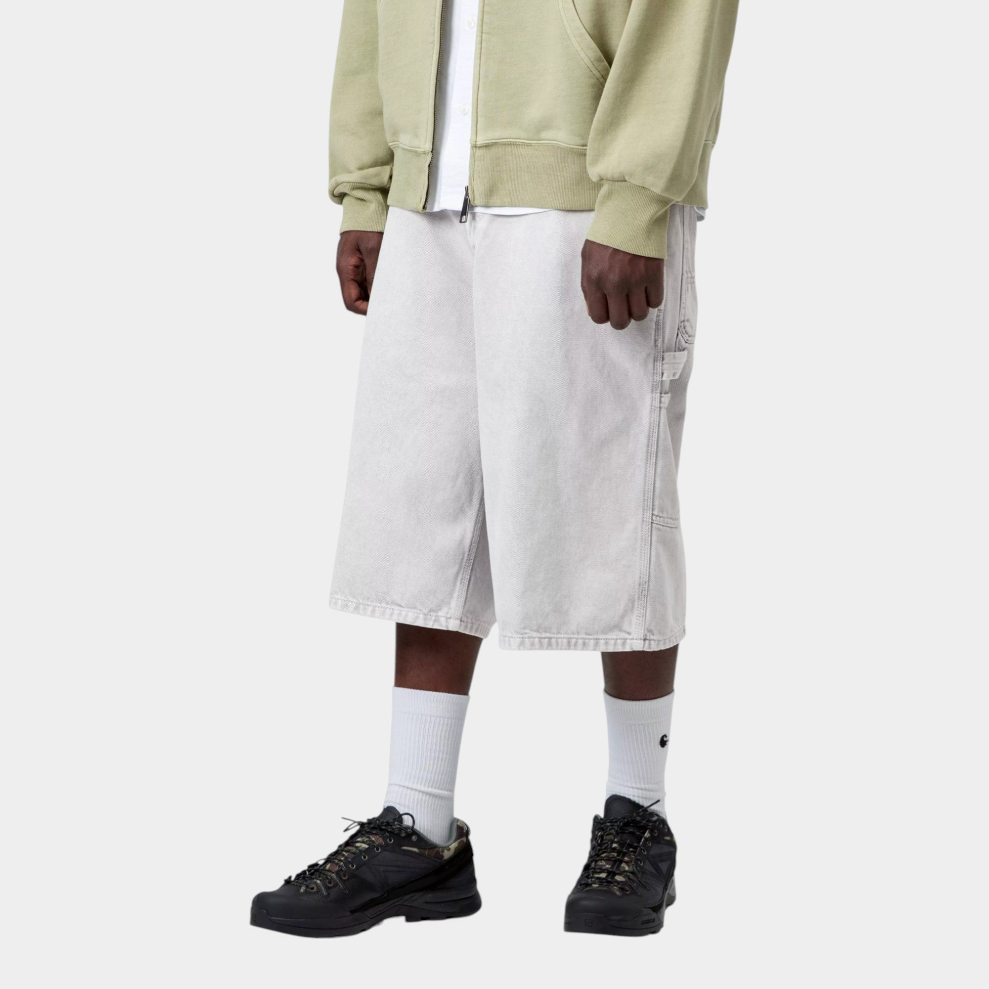 CARHARTT WIP - Carhartt Wip Shorts Og Single Knee - Denim ghiaccio/5 - Hubert Humangoods