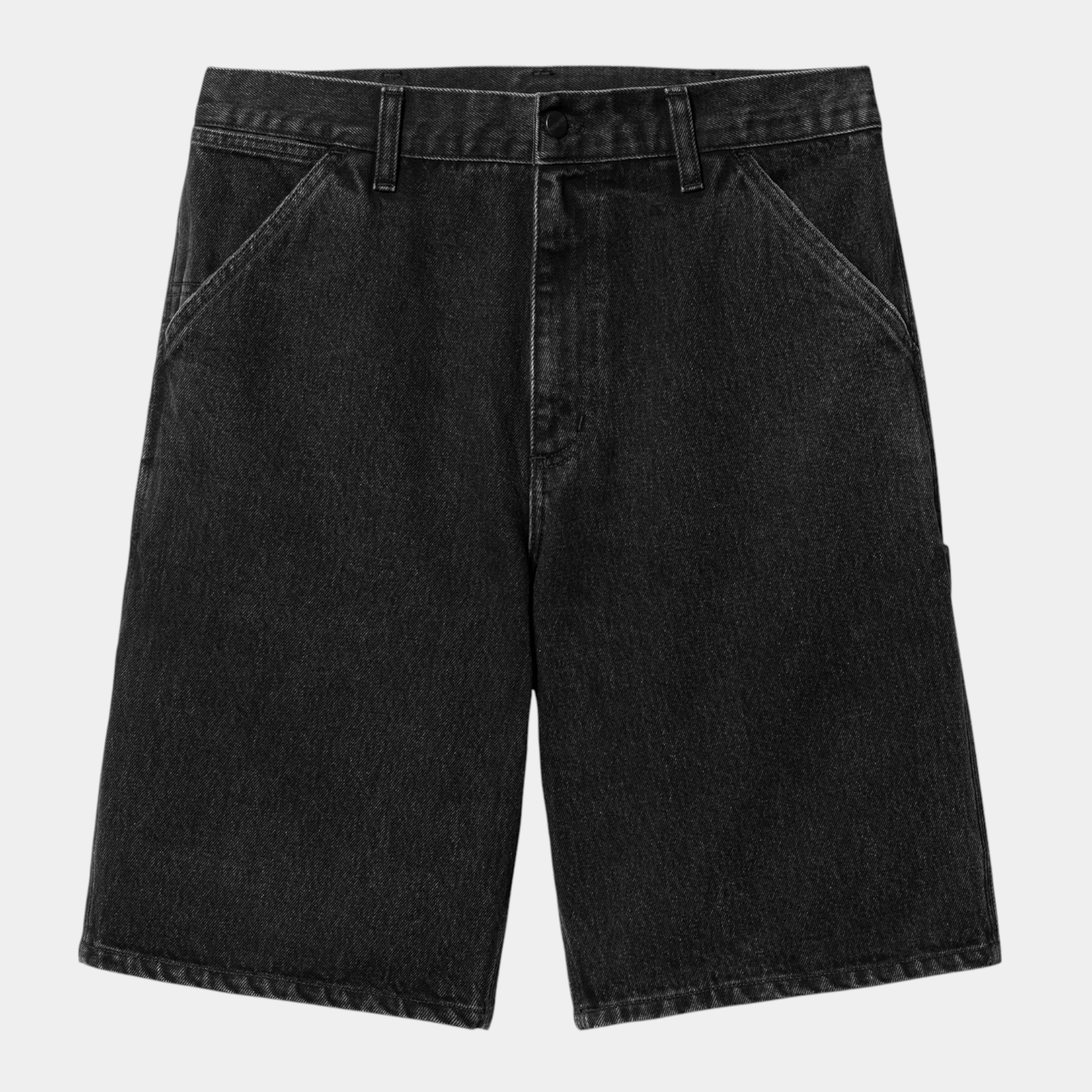 CARHARTT WIP Carhartt Wip Shorts Single Knee - Black stone washed - Hubert Humangoods