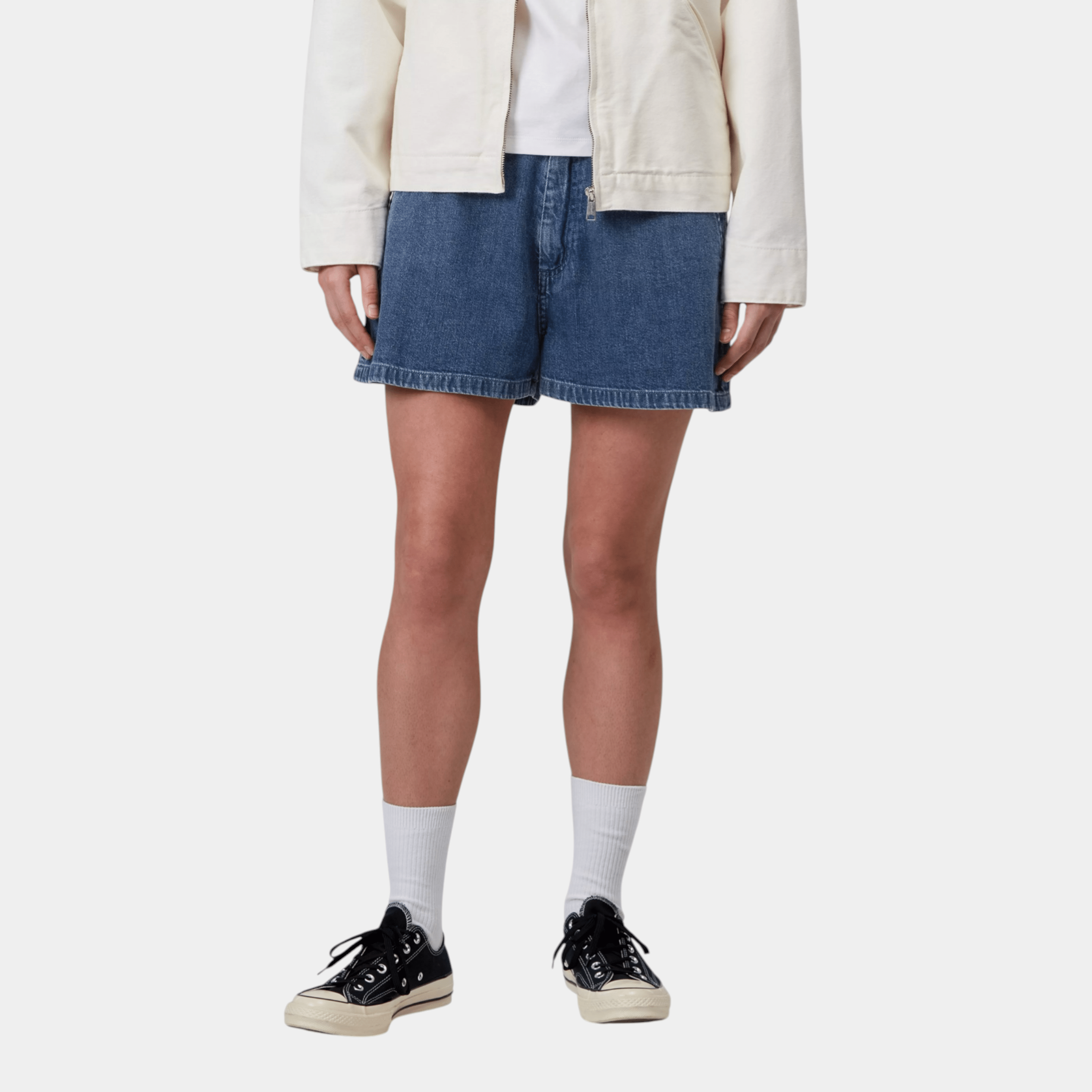 CARHARTT WIP - Carhartt Wip Shorts W' Lova - Denim medio/2 - Hubert Humangoods