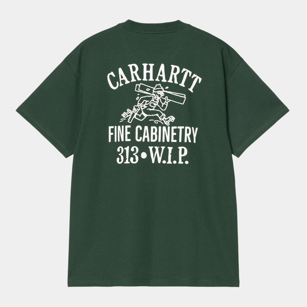 CARHARTT WIP Carhartt Wip T-shirt Cabinetry - Verde - Hubert Humangoods