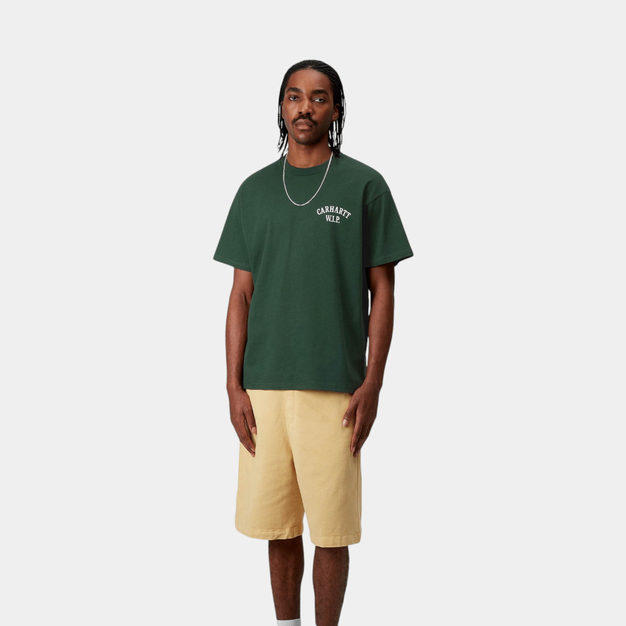 CARHARTT WIP Carhartt Wip T-shirt Cabinetry - Verde - Hubert Humangoods