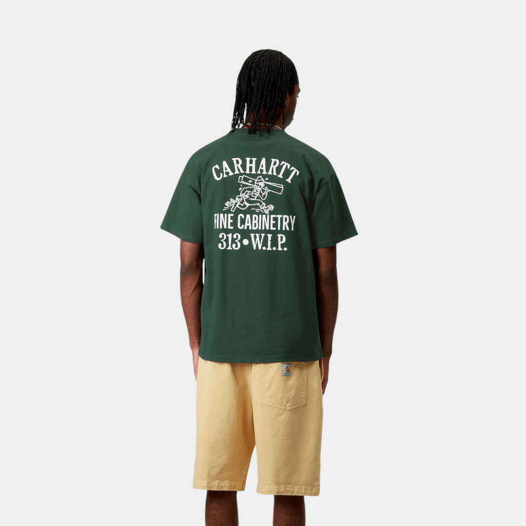 CARHARTT WIP Carhartt Wip T-shirt Cabinetry - Verde - Hubert Humangoods