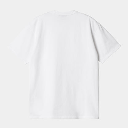 CARHARTT WIP Carhartt Wip T - Shirt Duster Script - Bianco - Hubert Humangoods