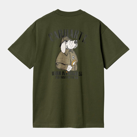 CARHARTT WIP Carhartt Wip T-Shirt Inspector - Verde - Hubert Humangoods