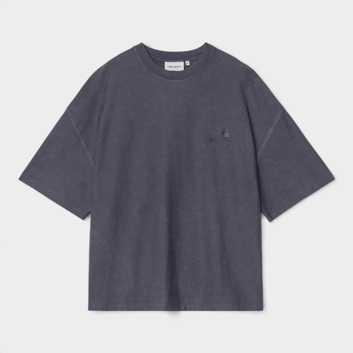 CARHARTT WIP - Carhartt Wip T-shirt Lambert slavata - Blu/1 - Hubert Humangoods