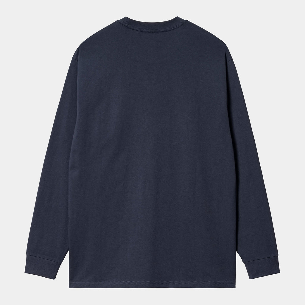 CARHARTT WIP Carhartt Wip T-Shirt manica lunga Script Embroidery - Blu - Hubert Humangoods