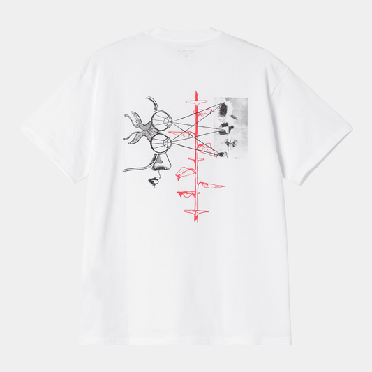 CARHARTT WIP Carhartt Wip T-shirt Senses - Bianco - Hubert Humangoods