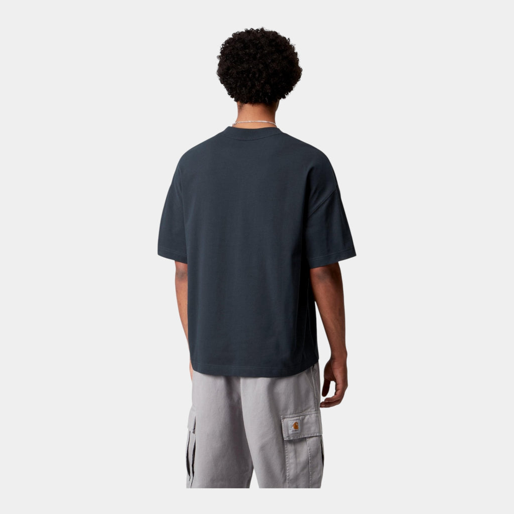 CARHARTT WIP Carhartt Wip T-Shirt Signature - Blu - Hubert Humangoods