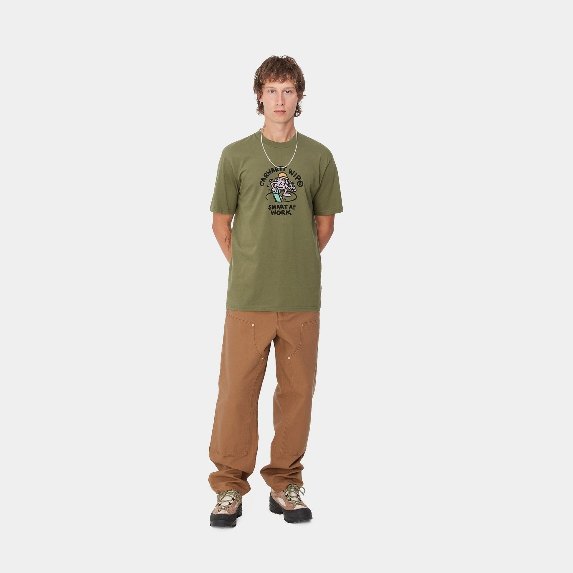 CARHARTT WIP Carhartt Wip T-Shirt Smart - Verde - Hubert Humangoods