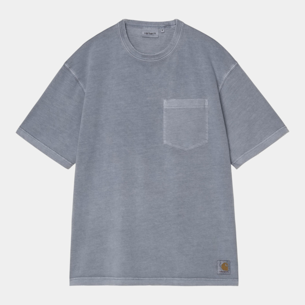 CARHARTT WIP - Carhartt Wip T-shirt Torion con taschino - Azzurro/1 - Hubert Humangoods