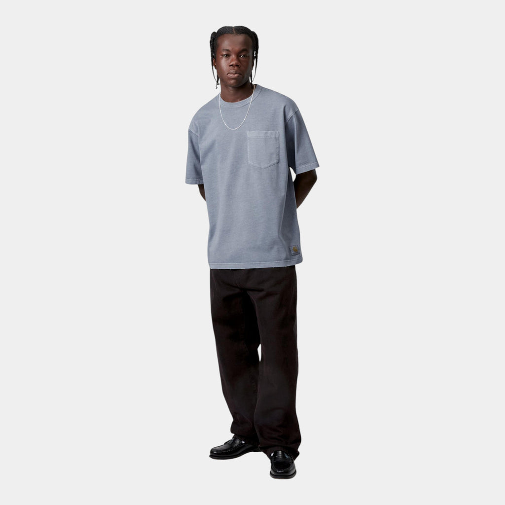 CARHARTT WIP - Carhartt Wip T-shirt Torion con taschino - Azzurro/3 - Hubert Humangoods