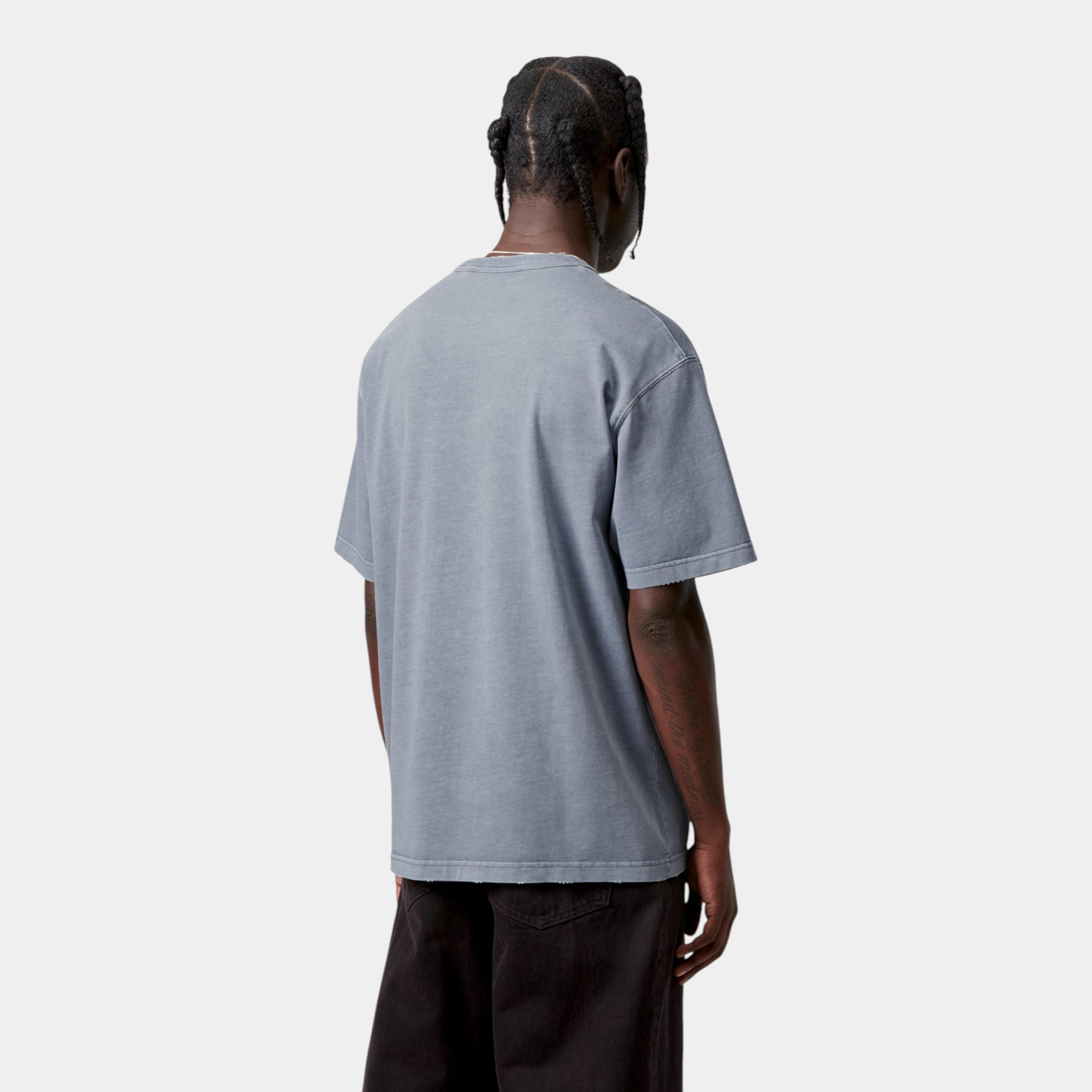 CARHARTT WIP - Carhartt Wip T-shirt Torion con taschino - Azzurro/4 - Hubert Humangoods