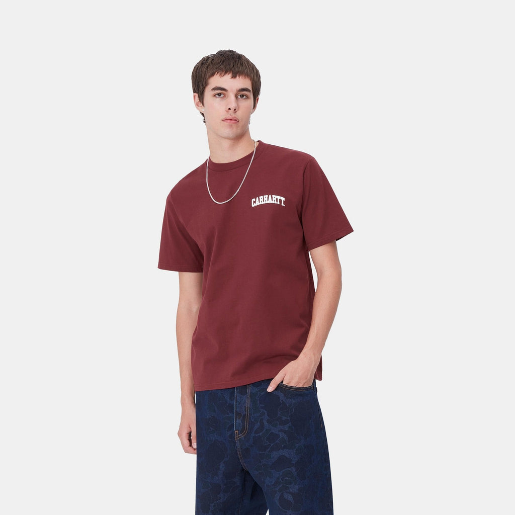 CARHARTT WIP Carhartt Wip T-Shirt University - Bordeux - Hubert Humangoods