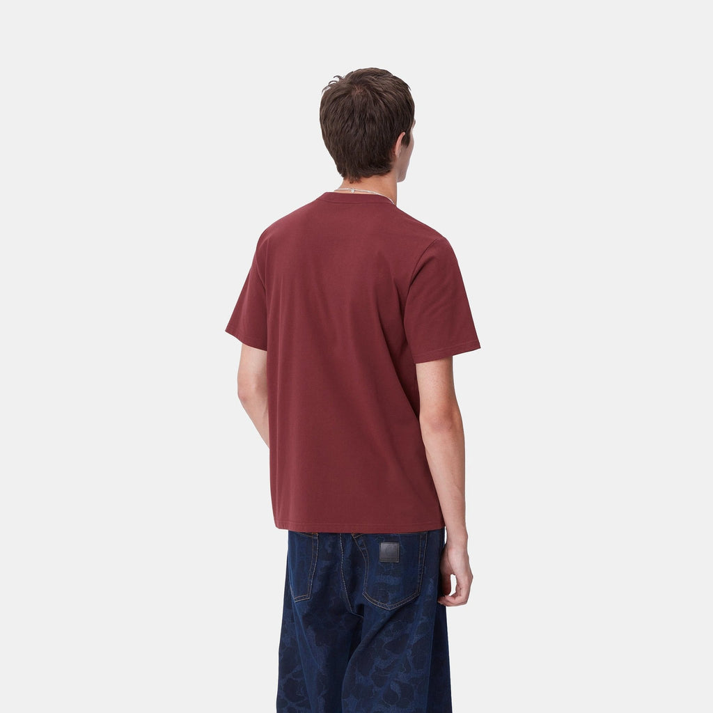CARHARTT WIP Carhartt Wip T-Shirt University - Bordeux - Hubert Humangoods