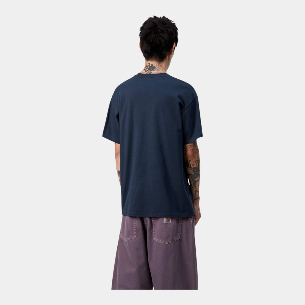 CARHARTT WIP Carhartt Wip T-shirt Wild Dog - Blu - Hubert Humangoods