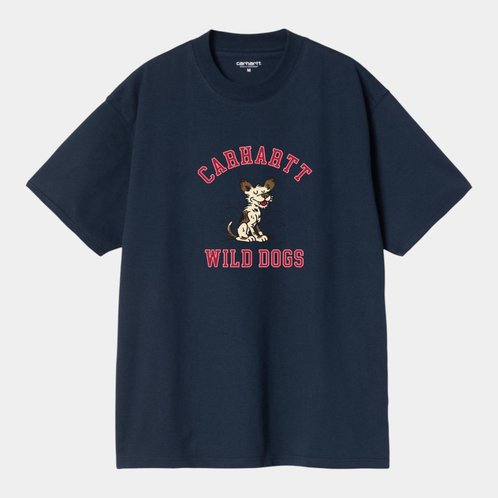 CARHARTT WIP Carhartt Wip T-shirt Wild Dog - Blu - Hubert Humangoods