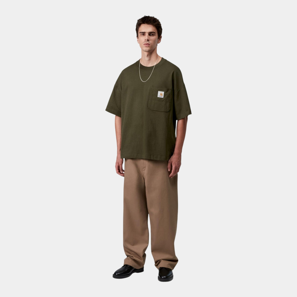 CARHARTT WIP Carhartt Wip T-shirt Work - Oliva - Hubert Humangoods