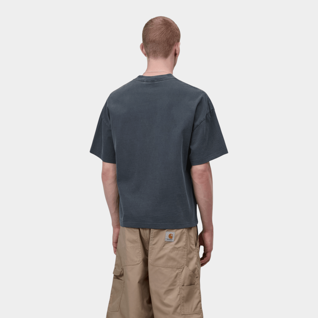CARHARTT WIP - Carhartt Wip Tee shirt Benton - Grigio/3 - Hubert Humangoods