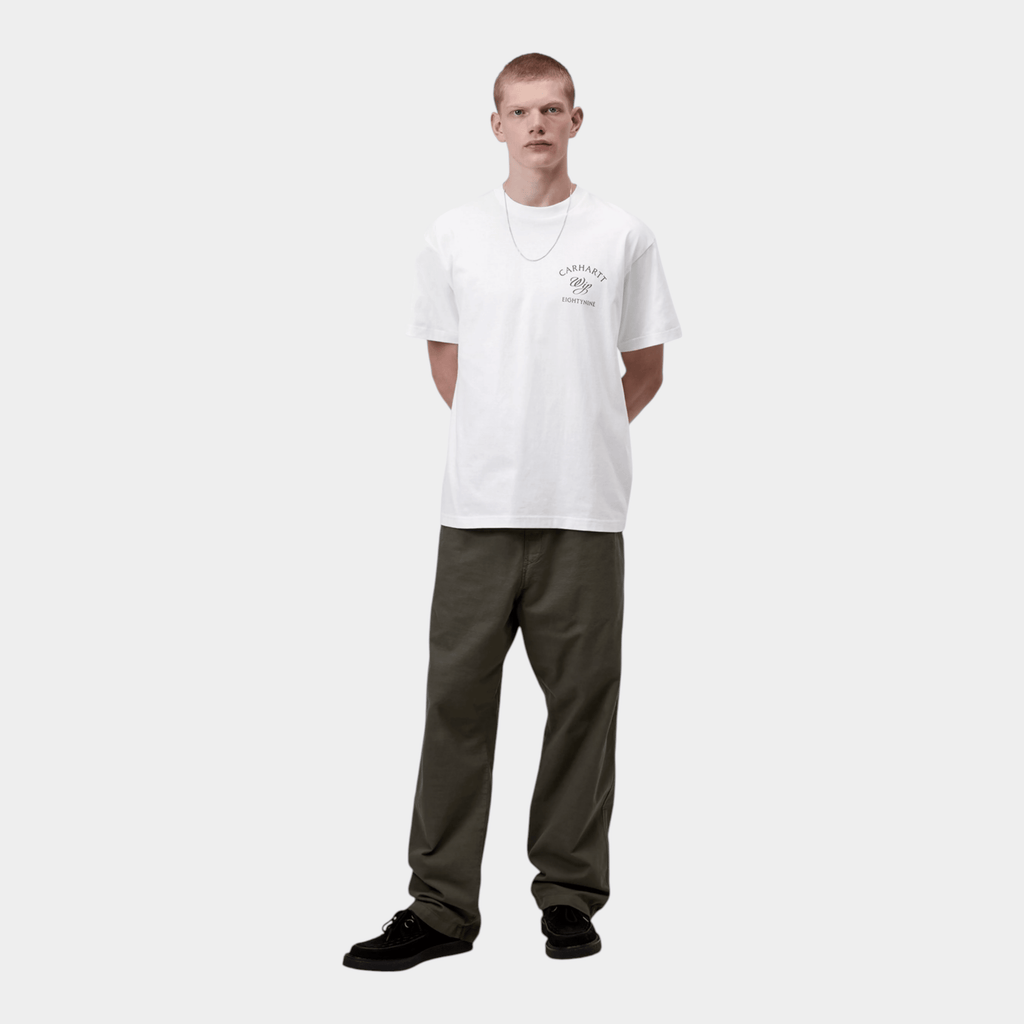 CARHARTT WIP - Carhartt Wip Tee shirt Eightynine - Bianco/4 - Hubert Humangoods