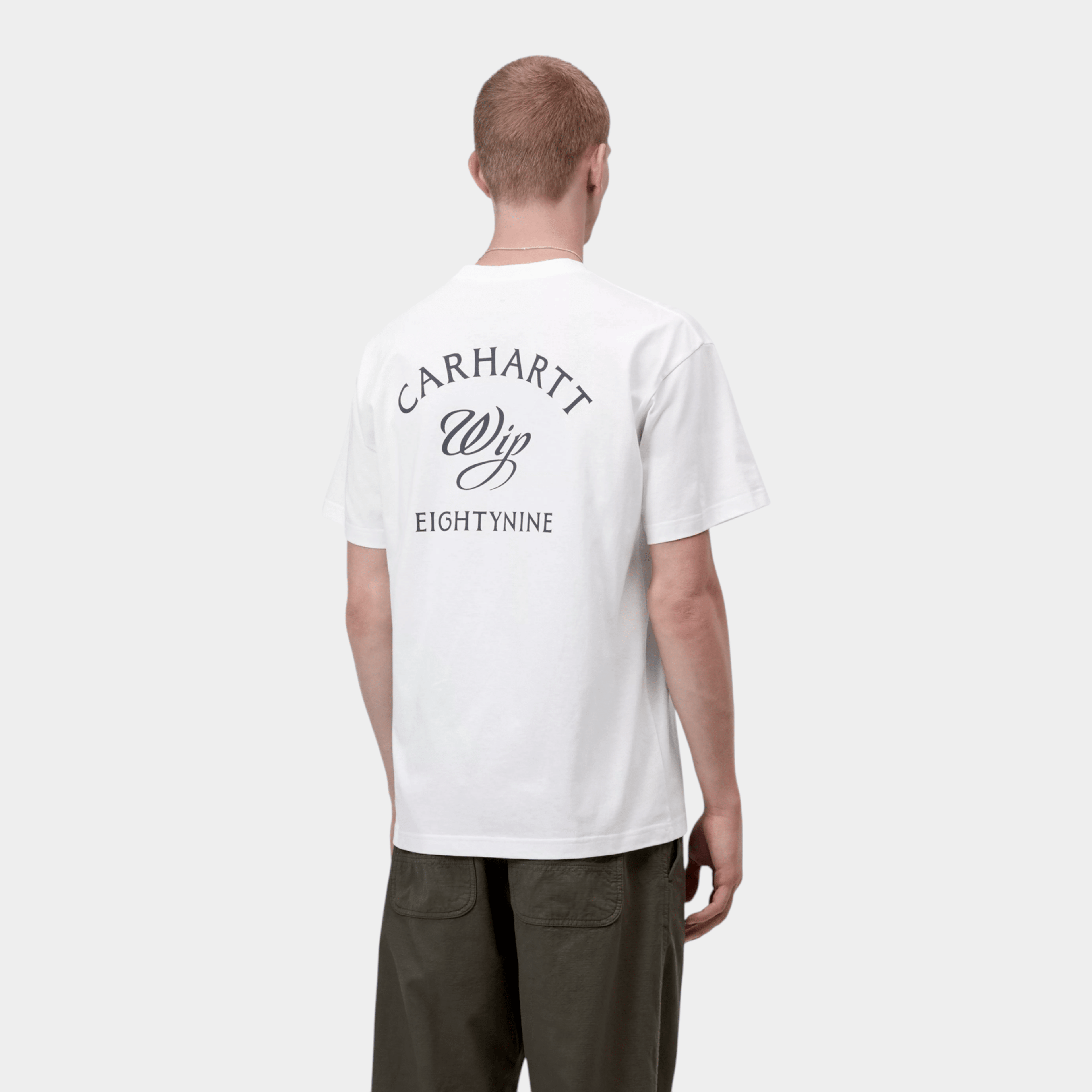 CARHARTT WIP - Carhartt Wip Tee shirt Eightynine - Bianco/2 - Hubert Humangoods
