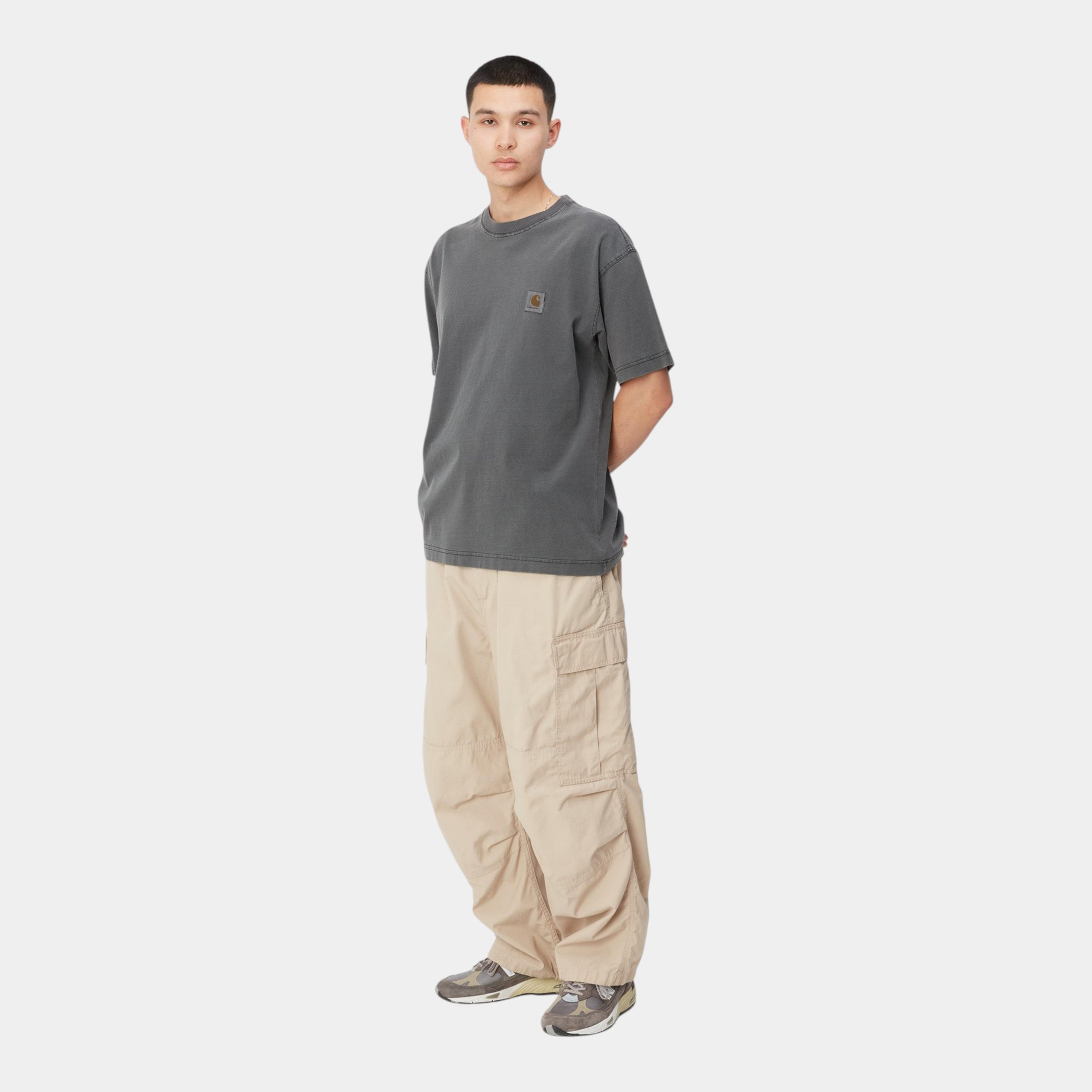 CARHARTT WIP - Carhartt Wip Tee shirt Nelson - Nero/4 - Hubert Humangoods