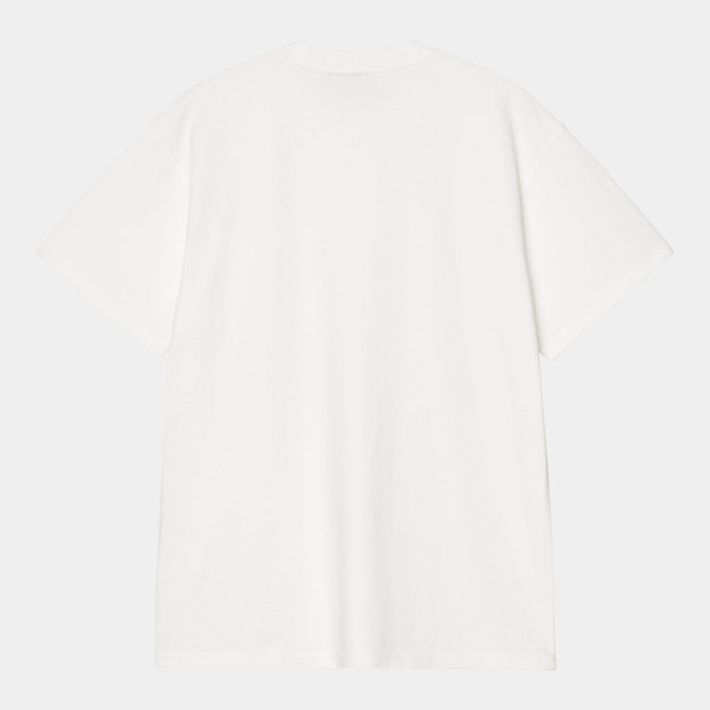 CARHARTT WIP - Carhartt Wip Tee shirt Pond Corps - Bianco/2 - Hubert Humangoods