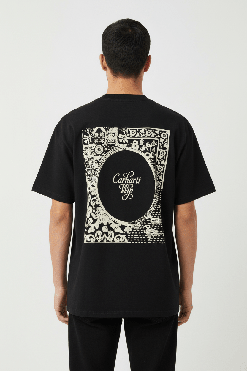 CARHARTT WIP - Carhartt Wip Tee shirt Vestige - Nero/2 - Hubert Humangoods