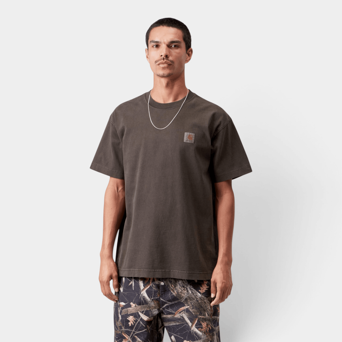 CARHARTT WIP - Carhartt Wip Tee Shirt Vista slavata - Tabacco/2 - Hubert Humangoods