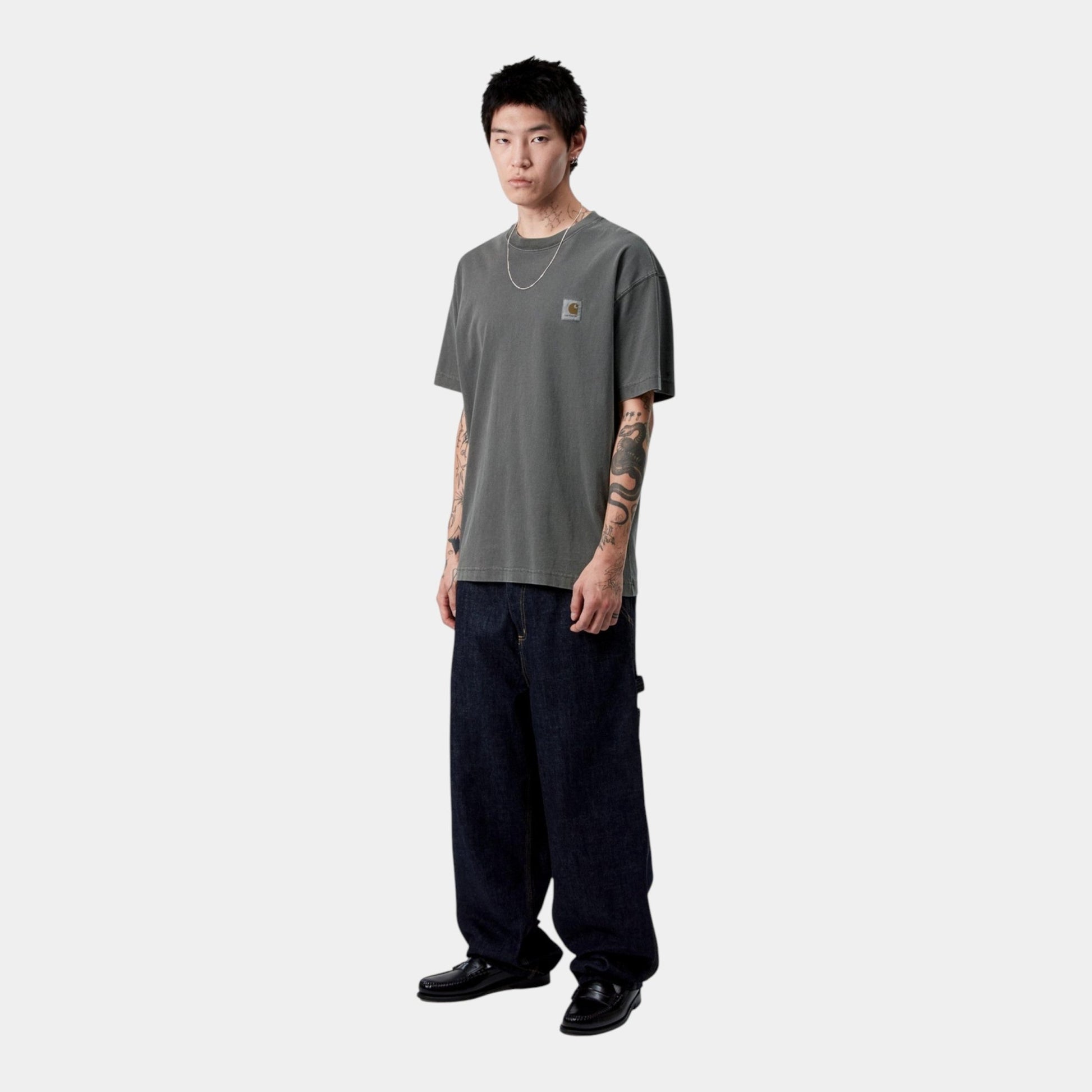 CARHARTT WIP Carhartt Wip Vista T-Shirt - Nero Lavato - Hubert Humangoods