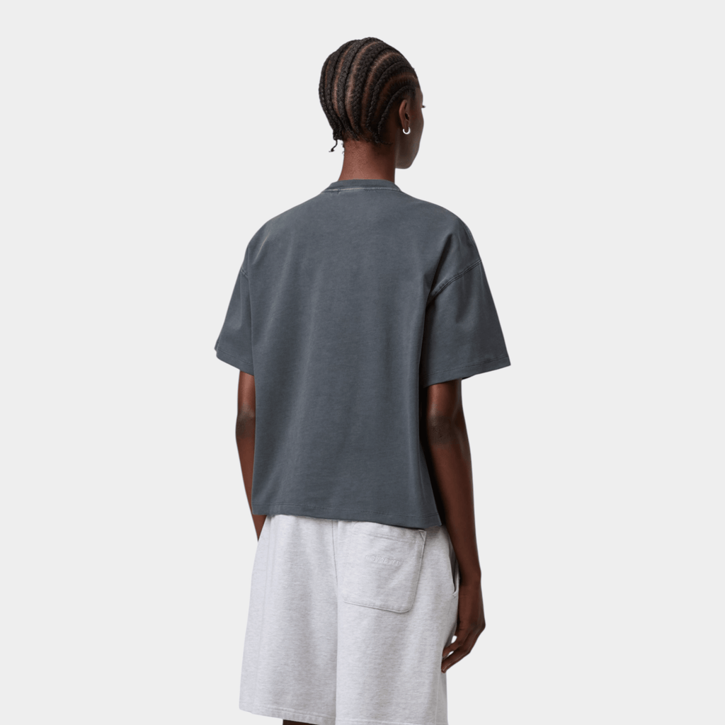 CARHARTT WIP - Carhartt Wip W' Benton Tee shirt - Carbone/3 - Hubert Humangoods