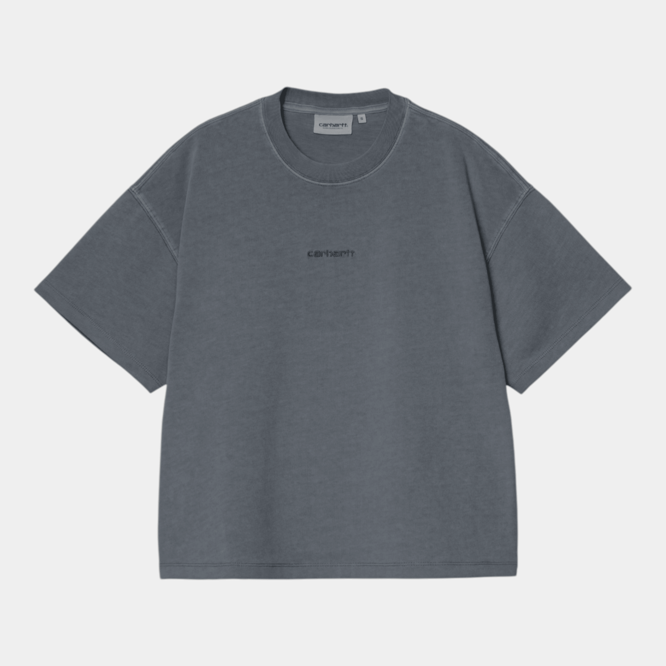 CARHARTT WIP - Carhartt Wip W' Benton Tee shirt - Carbone/1 - Hubert Humangoods