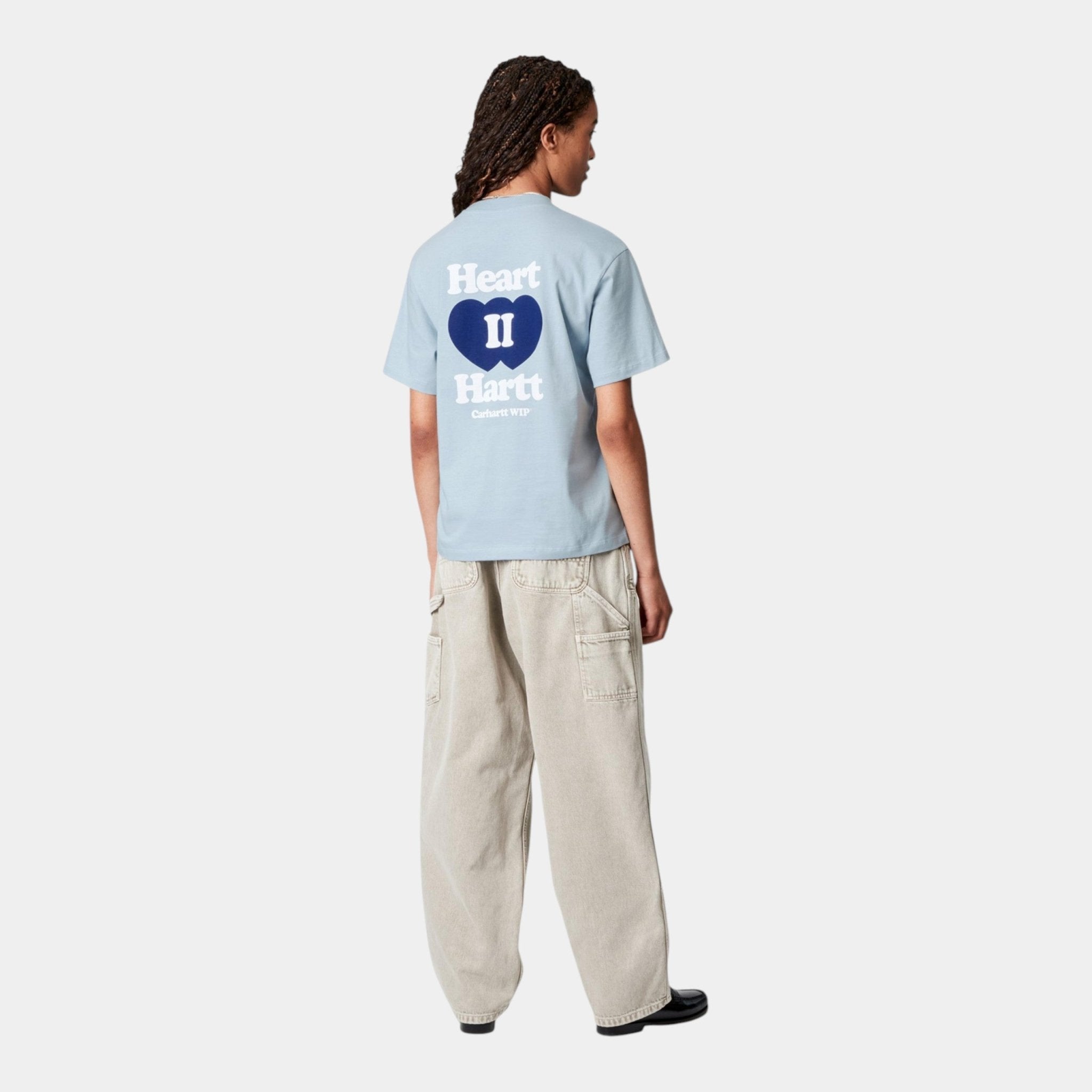 CARHARTT WIP Carhartt Wip W' Heart II Hartt T-shirt - Azzurro - Hubert Humangoods