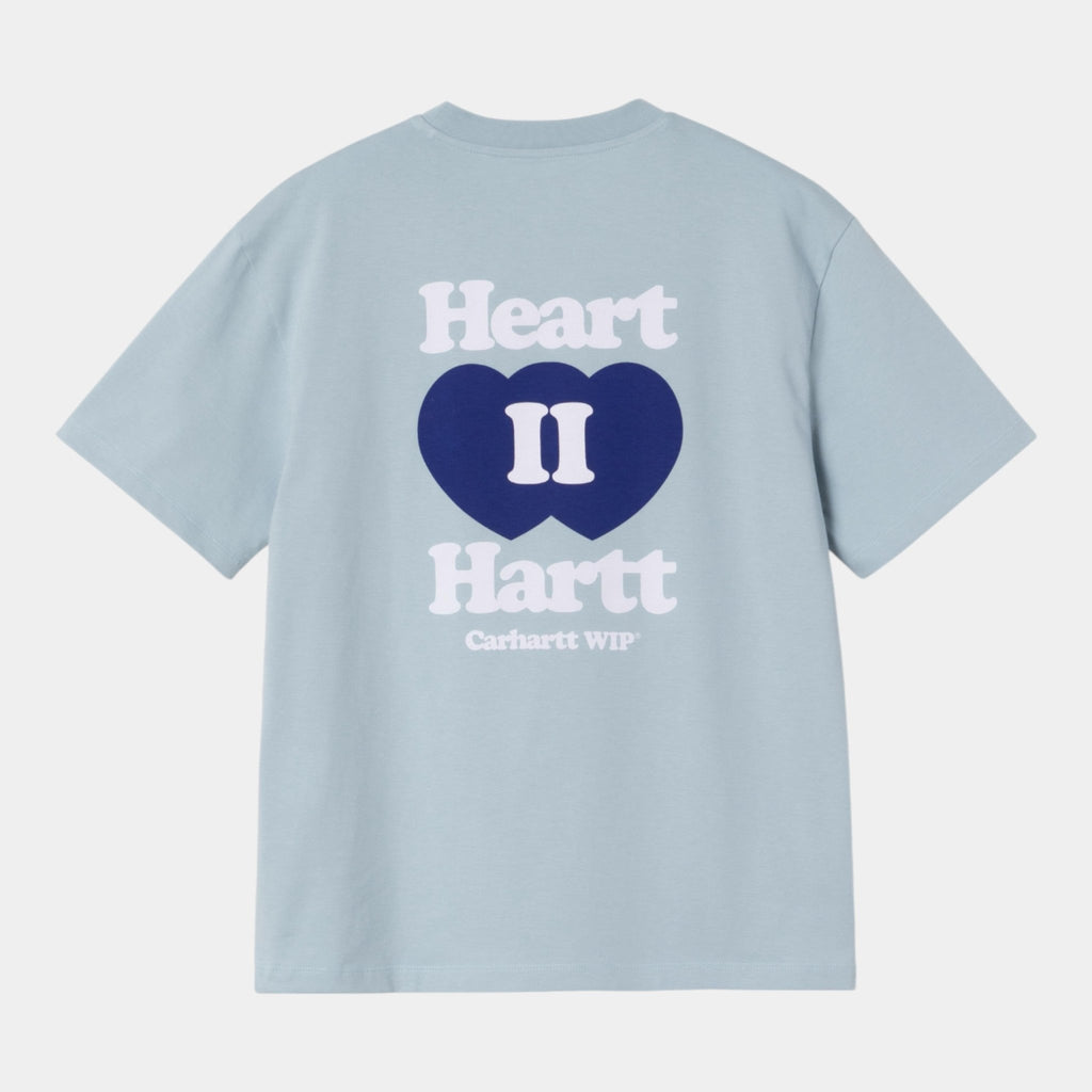 CARHARTT WIP Carhartt Wip W' Heart II Hartt T-shirt - Azzurro - Hubert Humangoods
