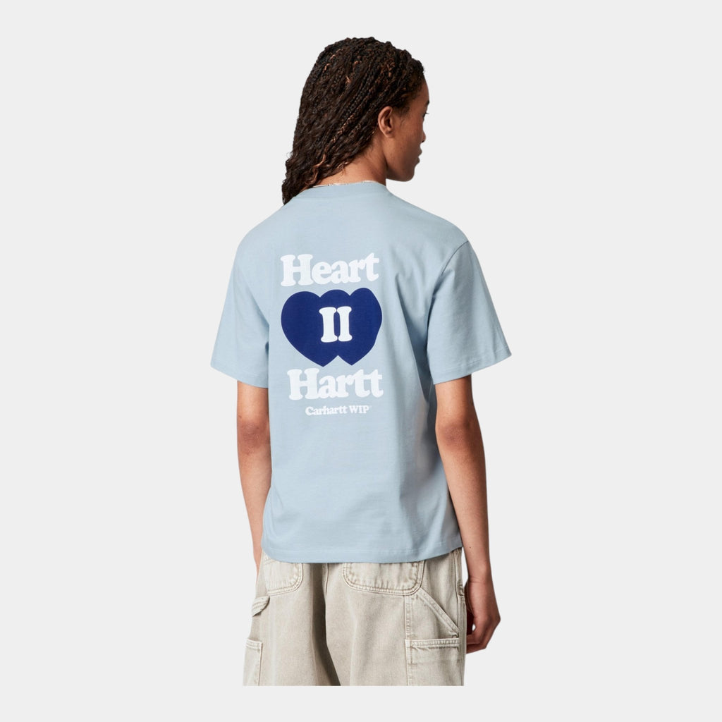 CARHARTT WIP Carhartt Wip W' Heart II Hartt T-shirt - Azzurro - Hubert Humangoods