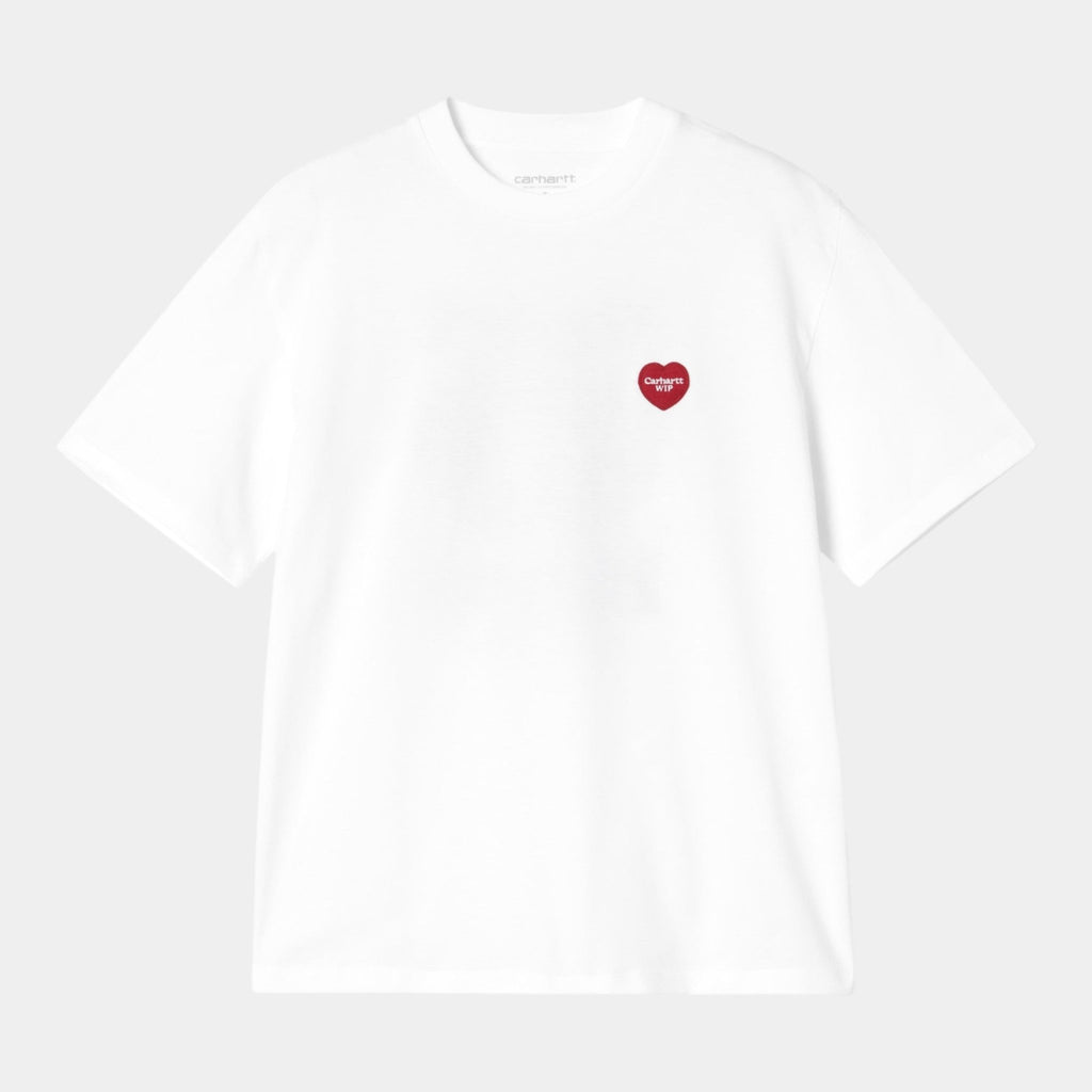 CARHARTT WIP Carhartt Wip W' Heart II Hartt T-shirt - Bianco - Hubert Humangoods