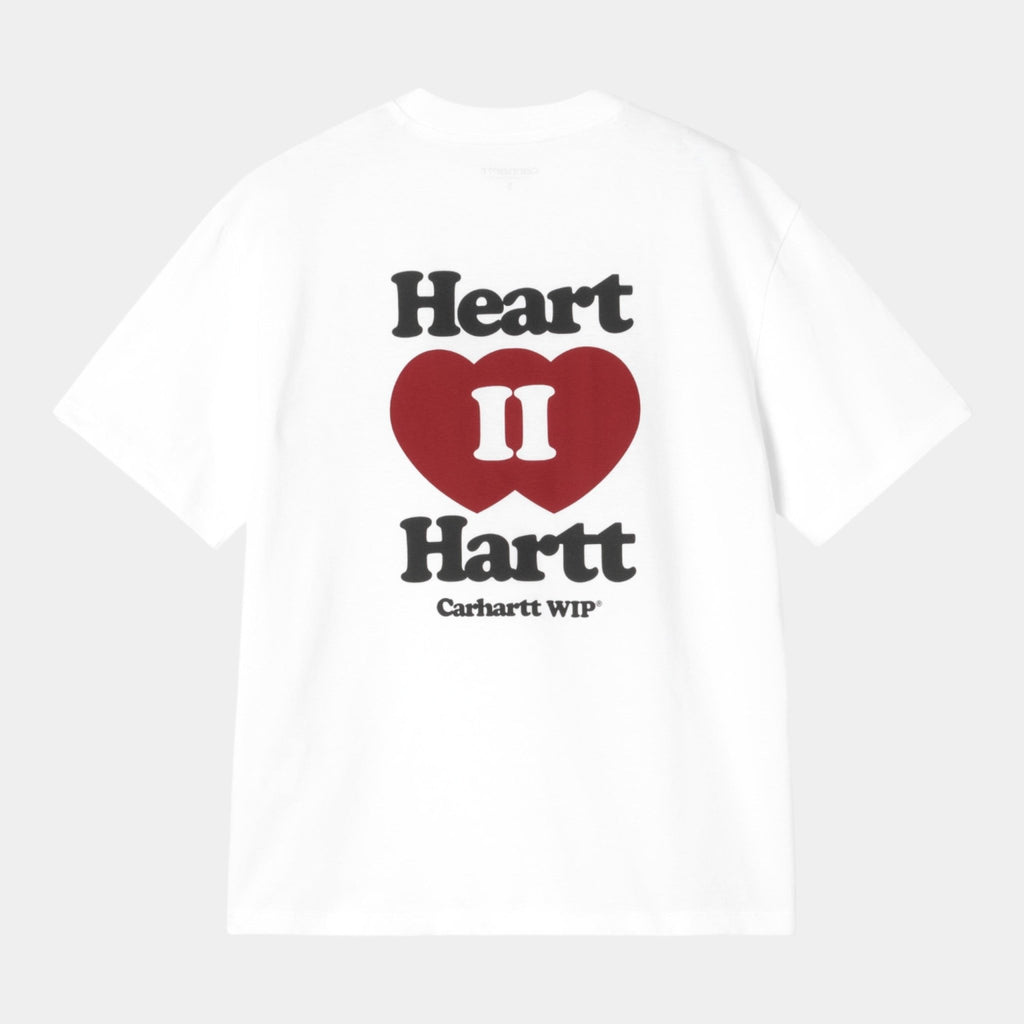 CARHARTT WIP Carhartt Wip W' Heart II Hartt T-shirt - Bianco - Hubert Humangoods