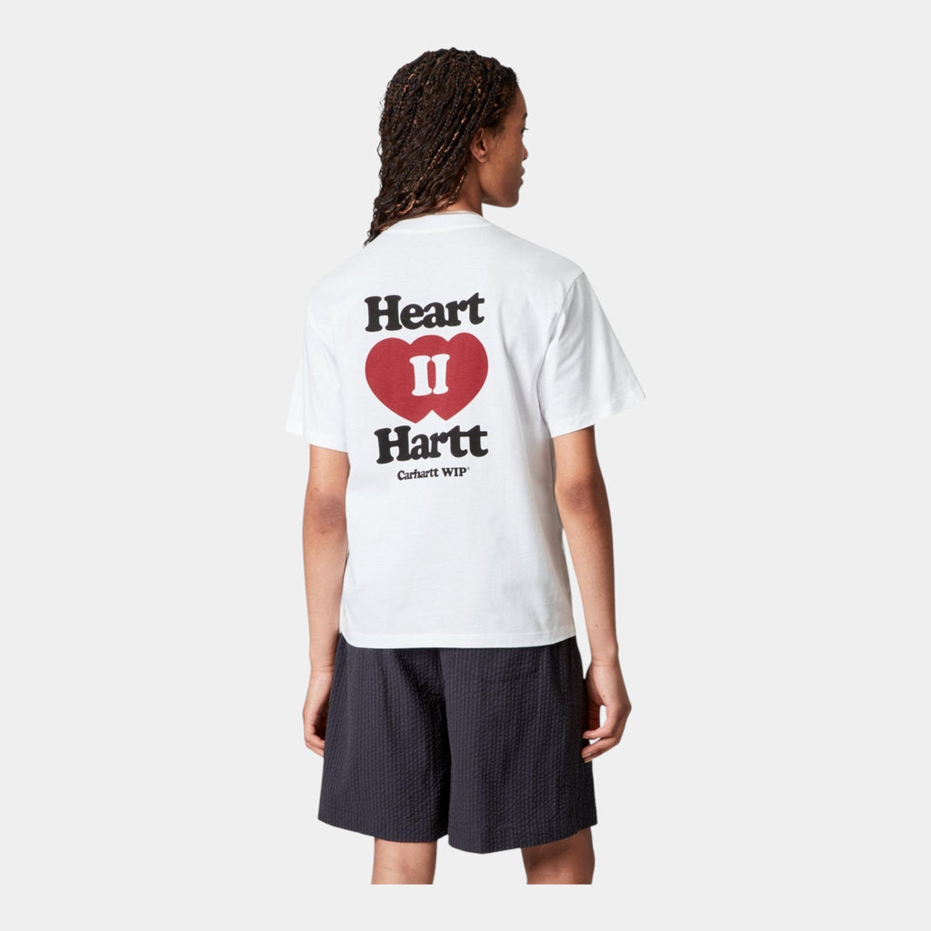 CARHARTT WIP Carhartt Wip W' Heart II Hartt T-shirt - Bianco - Hubert Humangoods