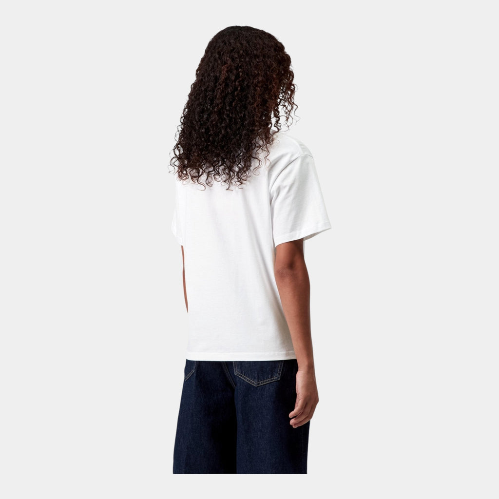 CARHARTT WIP - Carhartt Wip W' Heart patch T-shirt - Bianco/3 - Hubert Humangoods