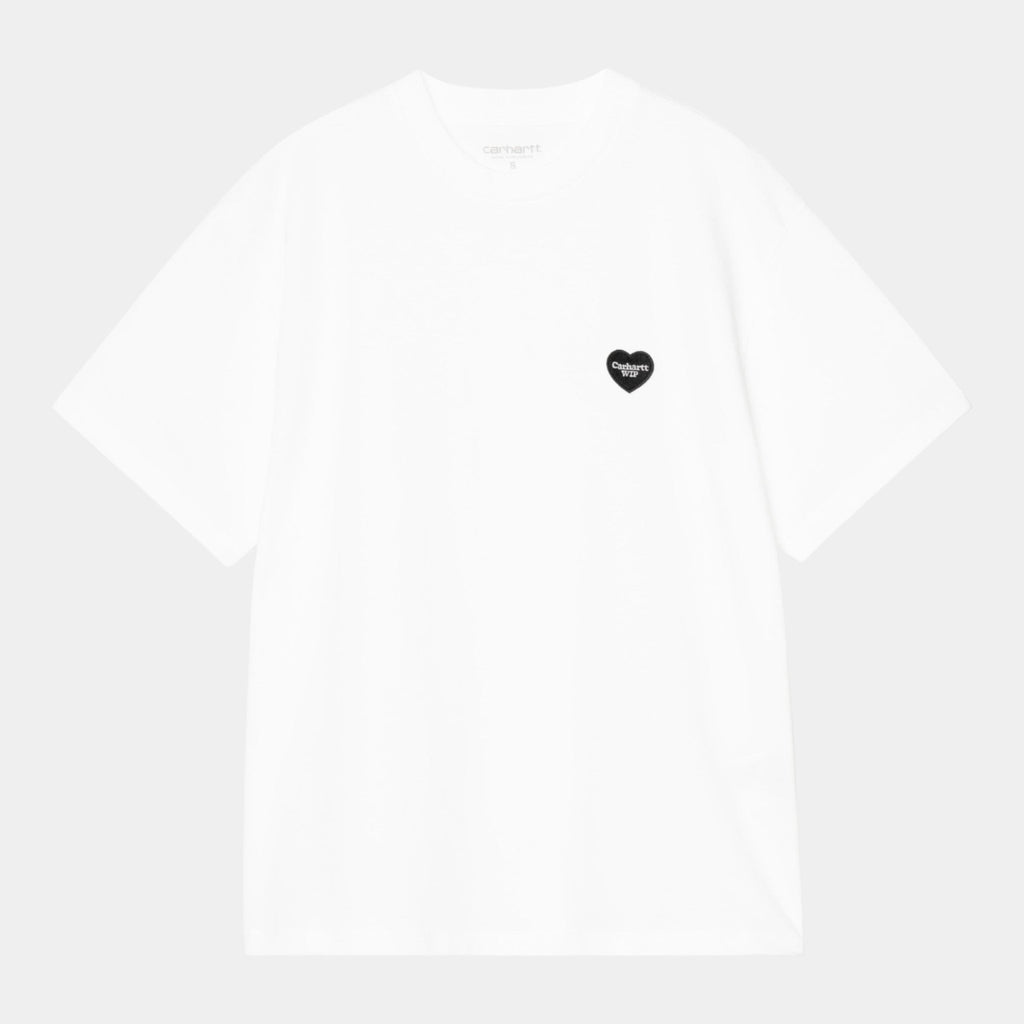 CARHARTT WIP - Carhartt Wip W' Heart patch T-shirt - Bianco/1 - Hubert Humangoods