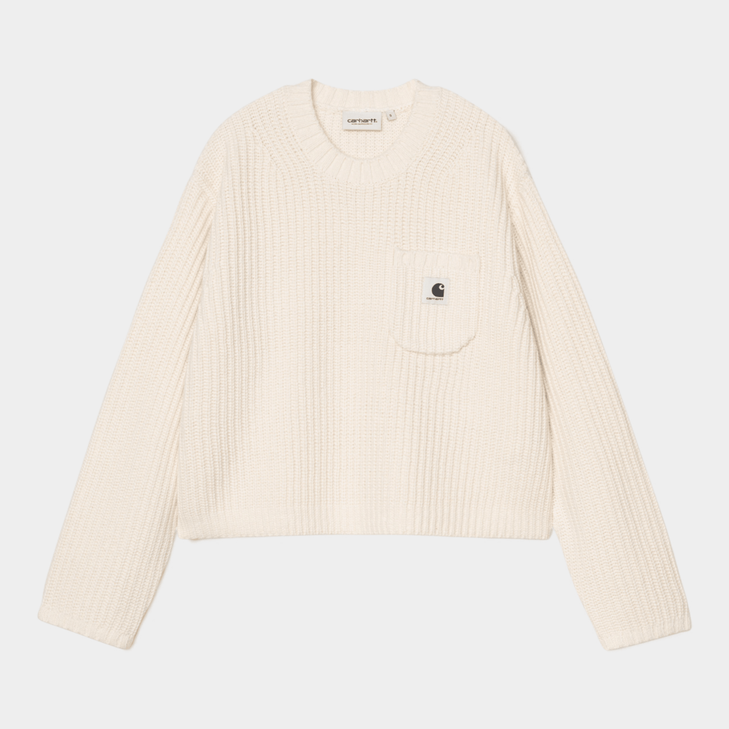 CARHARTT WIP - Carhartt Wip W' Maglia a coste Mira - Naturale/1 - Hubert Humangoods