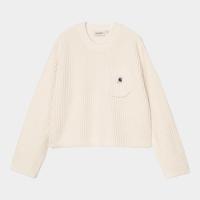 Carhartt Wip W' Maglia a coste Mira - Naturale