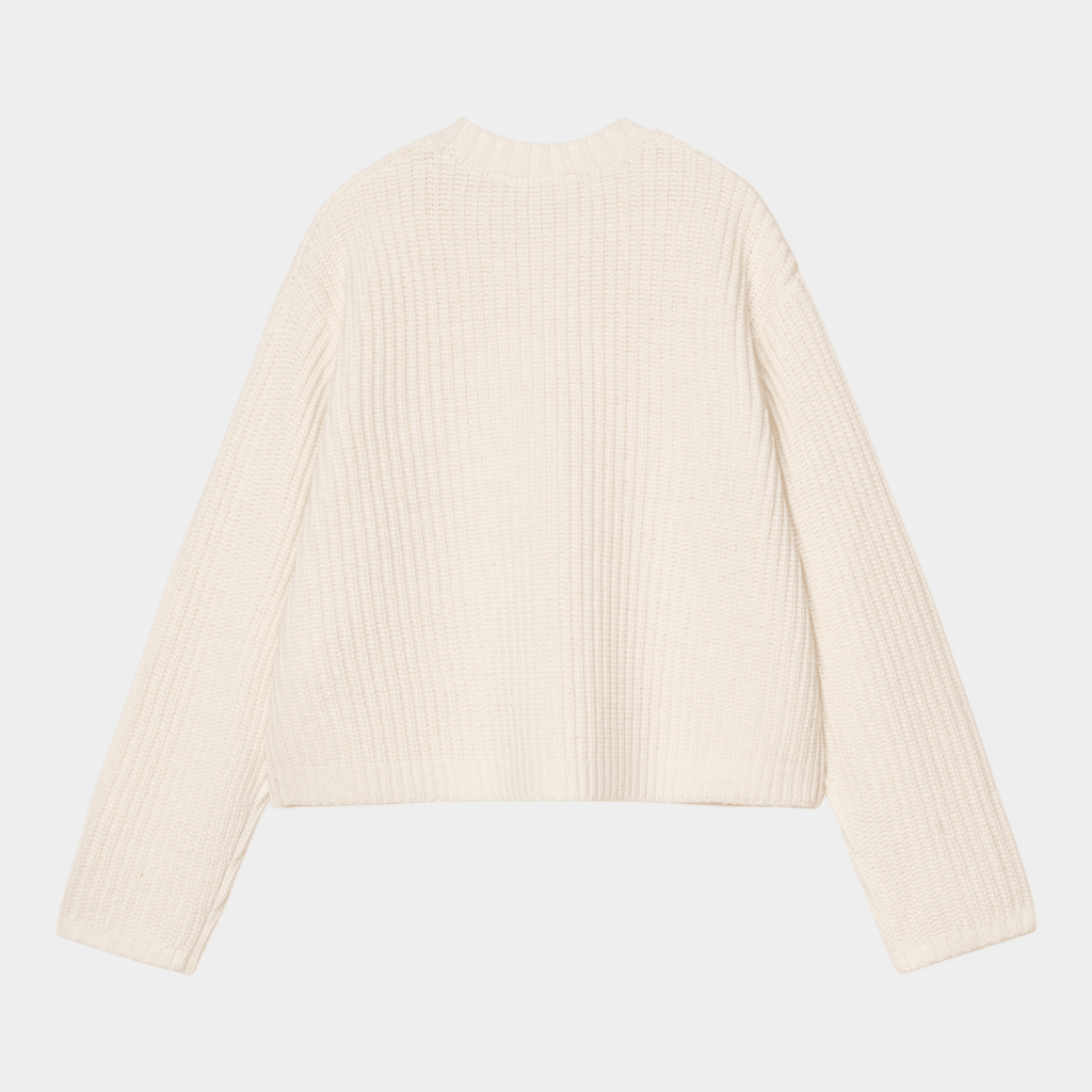 CARHARTT WIP - Carhartt Wip W' Maglia a coste Mira - Naturale/5 - Hubert Humangoods