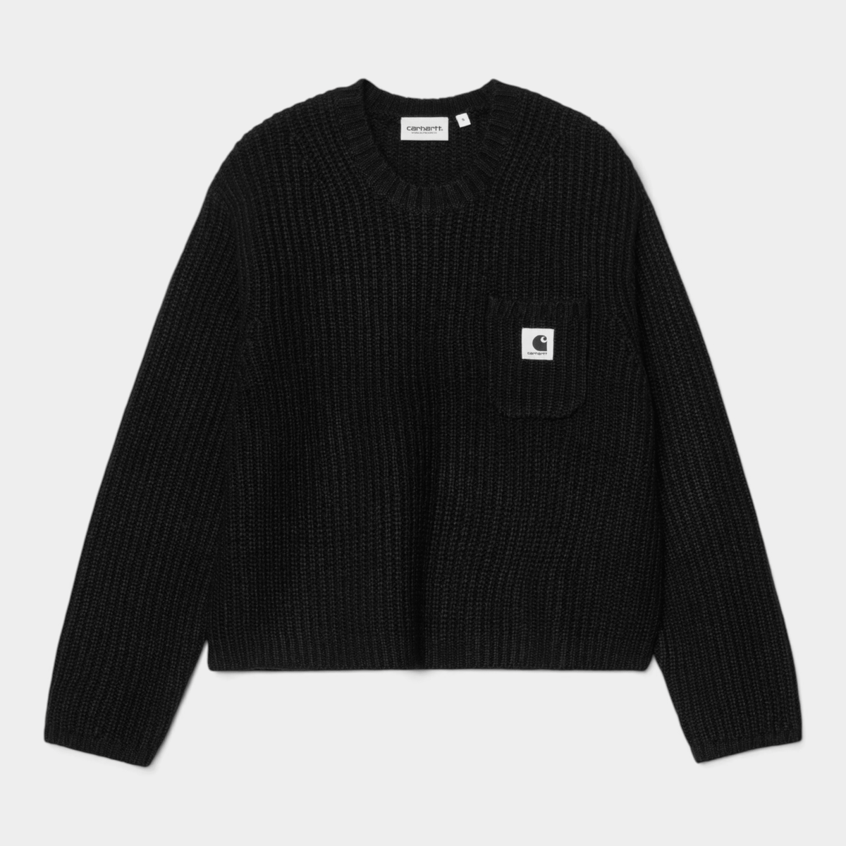 CARHARTT WIP - Carhartt Wip W' Maglia a coste Mira - Nero/1 - Hubert Humangoods