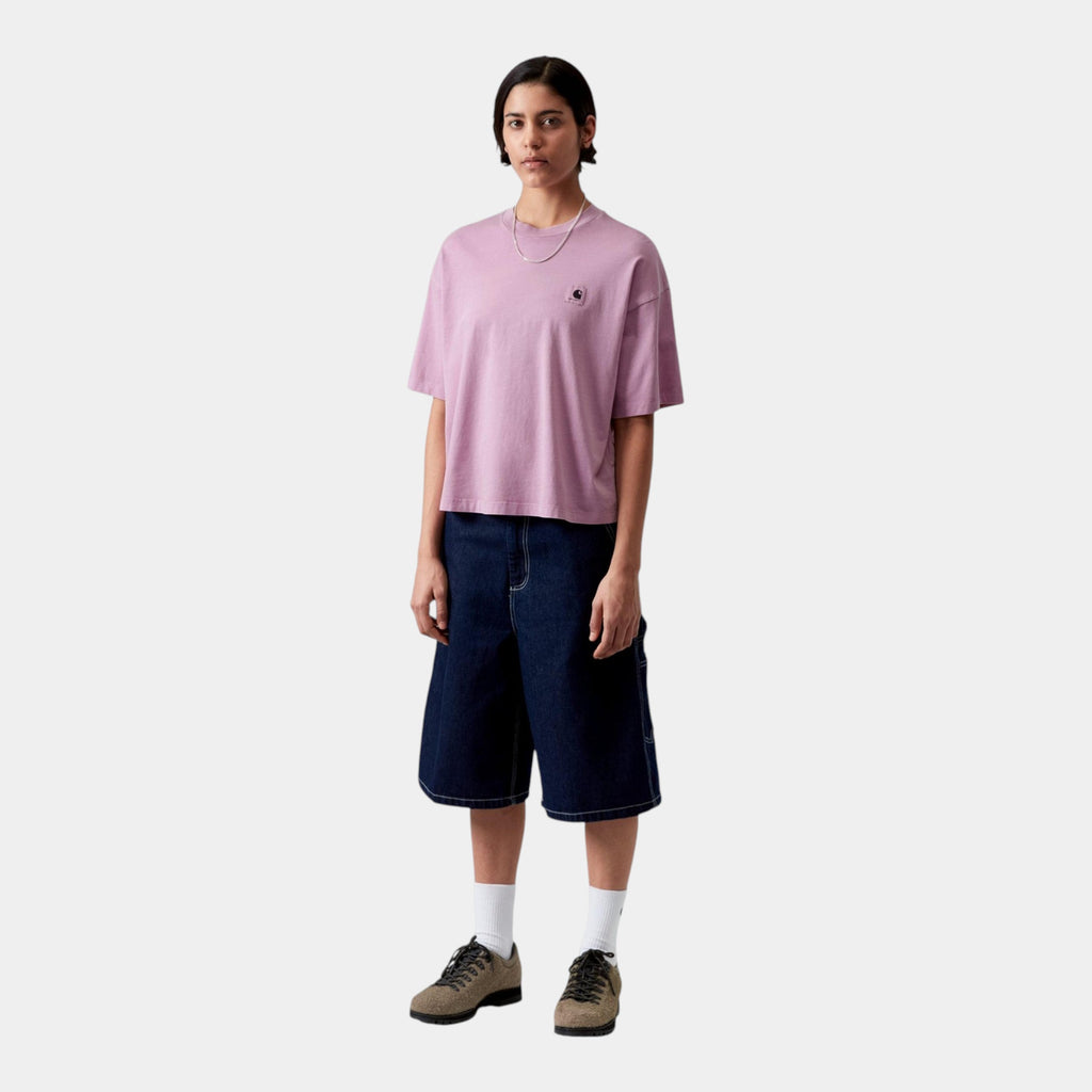 CARHARTT WIP - Carhartt Wip W' Nelson Tee shirt - Rosa/4 - Hubert Humangoods
