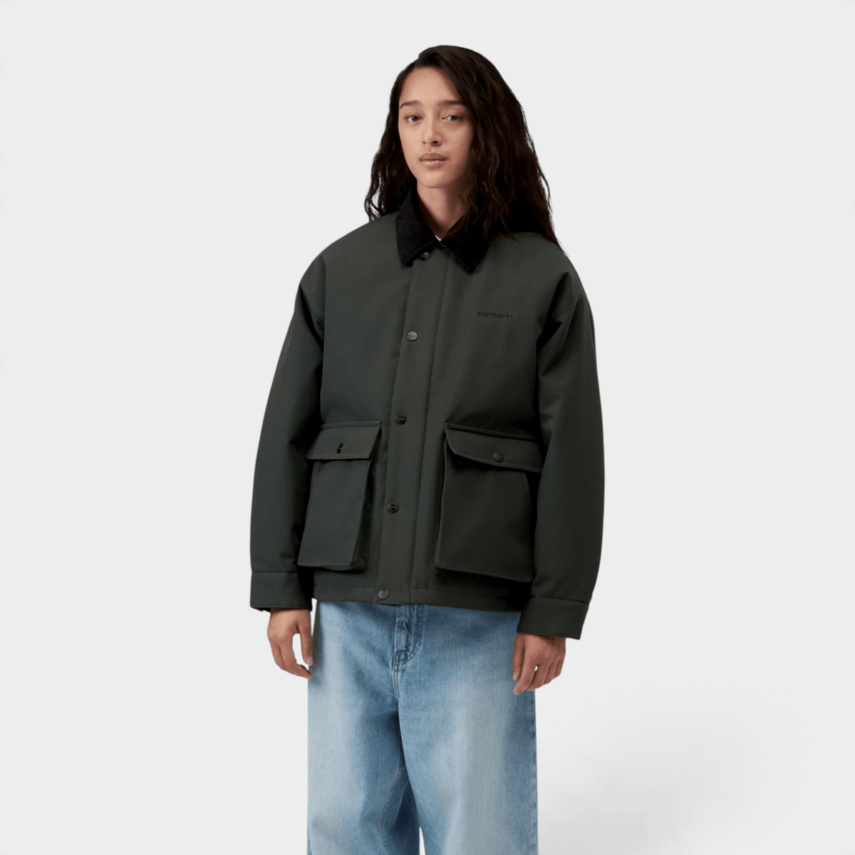 CARHARTT WIP - Carhartt Wip W' Quentin Giacca idrorepellente - Verde/4 - Hubert Humangoods