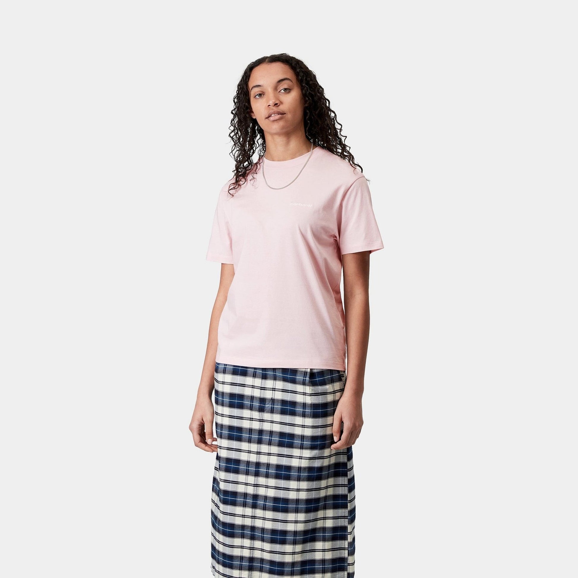 CARHARTT WIP Carhartt Wip W' Script T-shirt - Rosa - Hubert Humangoods