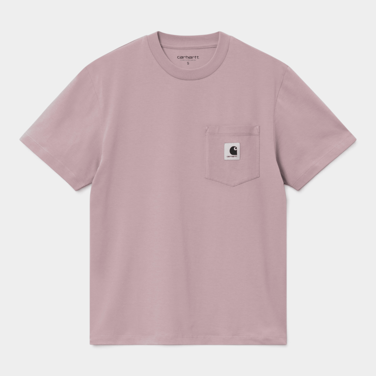 CARHARTT WIP - Carhartt Wip W' T-shirt con taschino - Rosa chiaro/1 - Hubert Humangoods